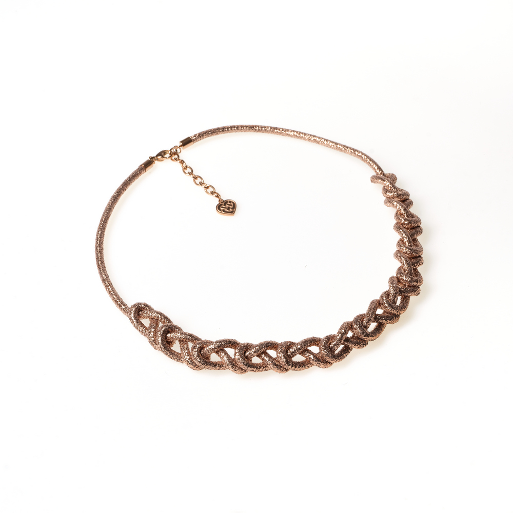 Amarcord Lux Allure / Ischia rosegold necklace
