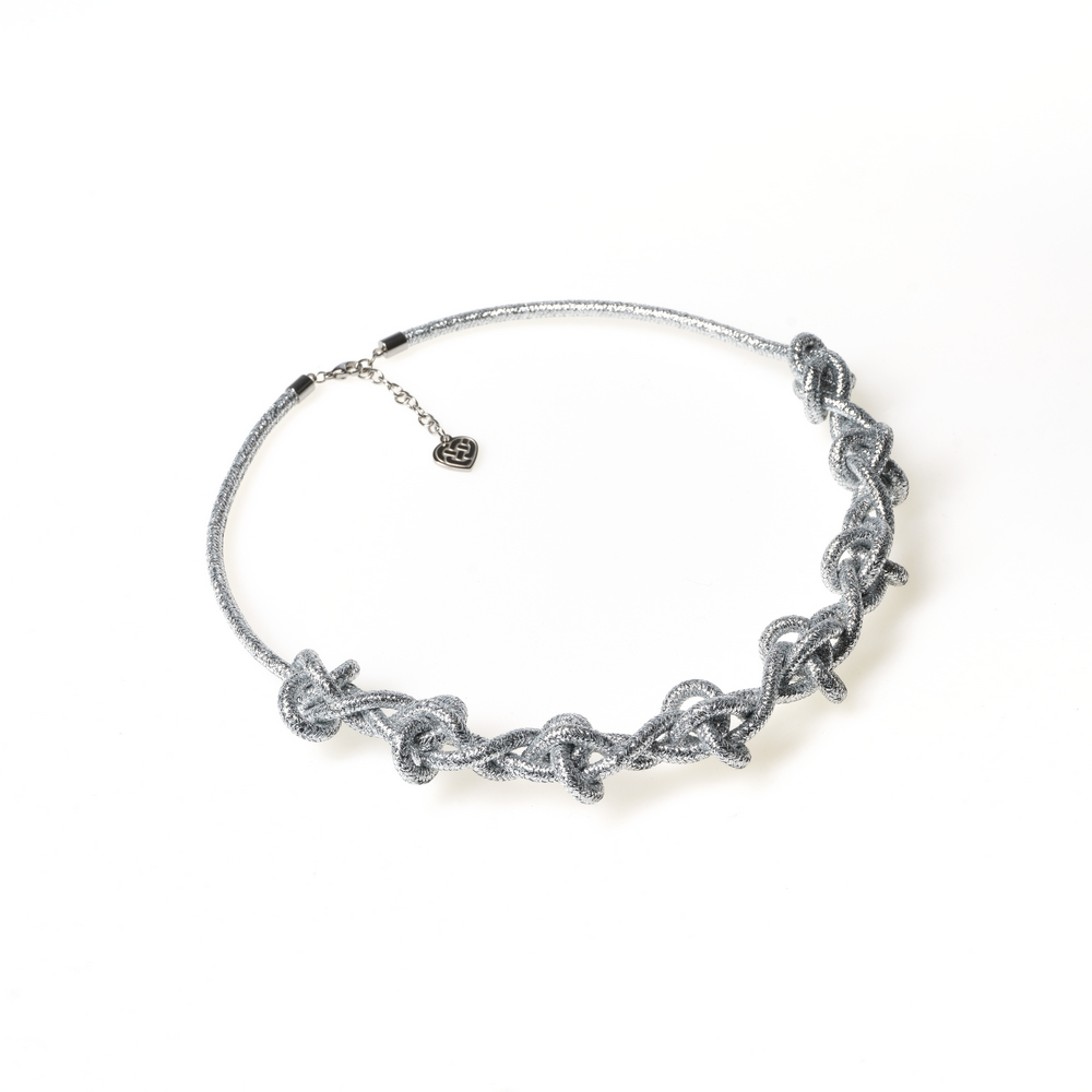 Amarcord Lux Allure / Santorini silver necklace