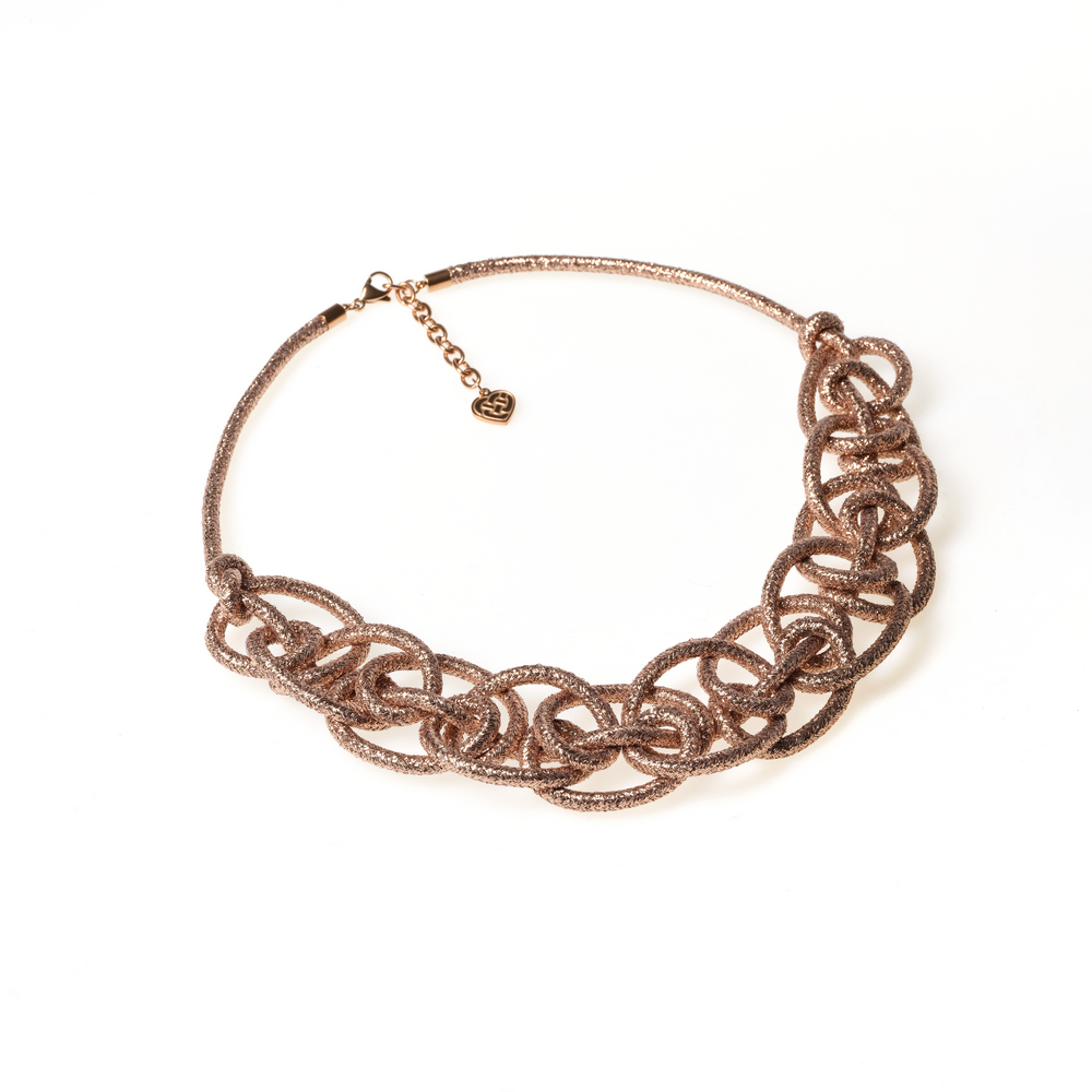 Amarcord Lux Allure / Naxos rosegold necklace